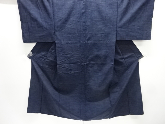 JAPANESE KIMONO / ANTIQUE MENS ENSEMBLE KIMONO / SILK / HAND WOVEN TSUMUGI